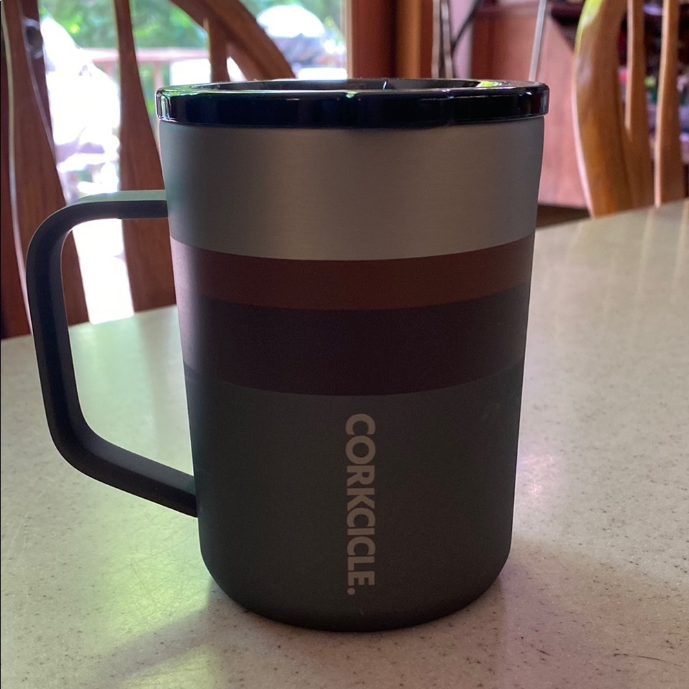 Corkcicle Star Wars Mandalorian Black and Brown Mug